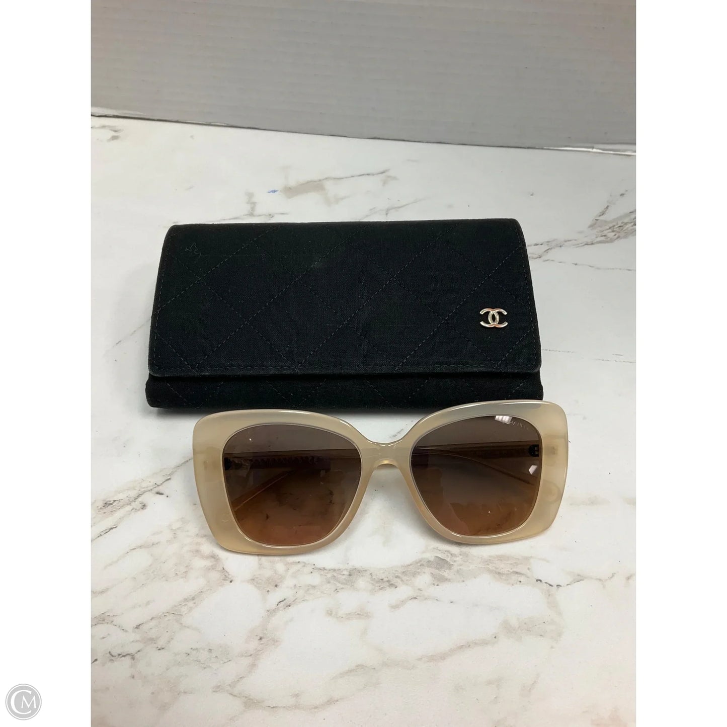 Sunglasses Luxury Designer By Chanel
