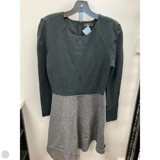 Dress Designer By Kate Spade In Black & Grey, Size: 4