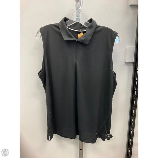 Athletic Tank Top By Slazenger In Black, Size: Xl