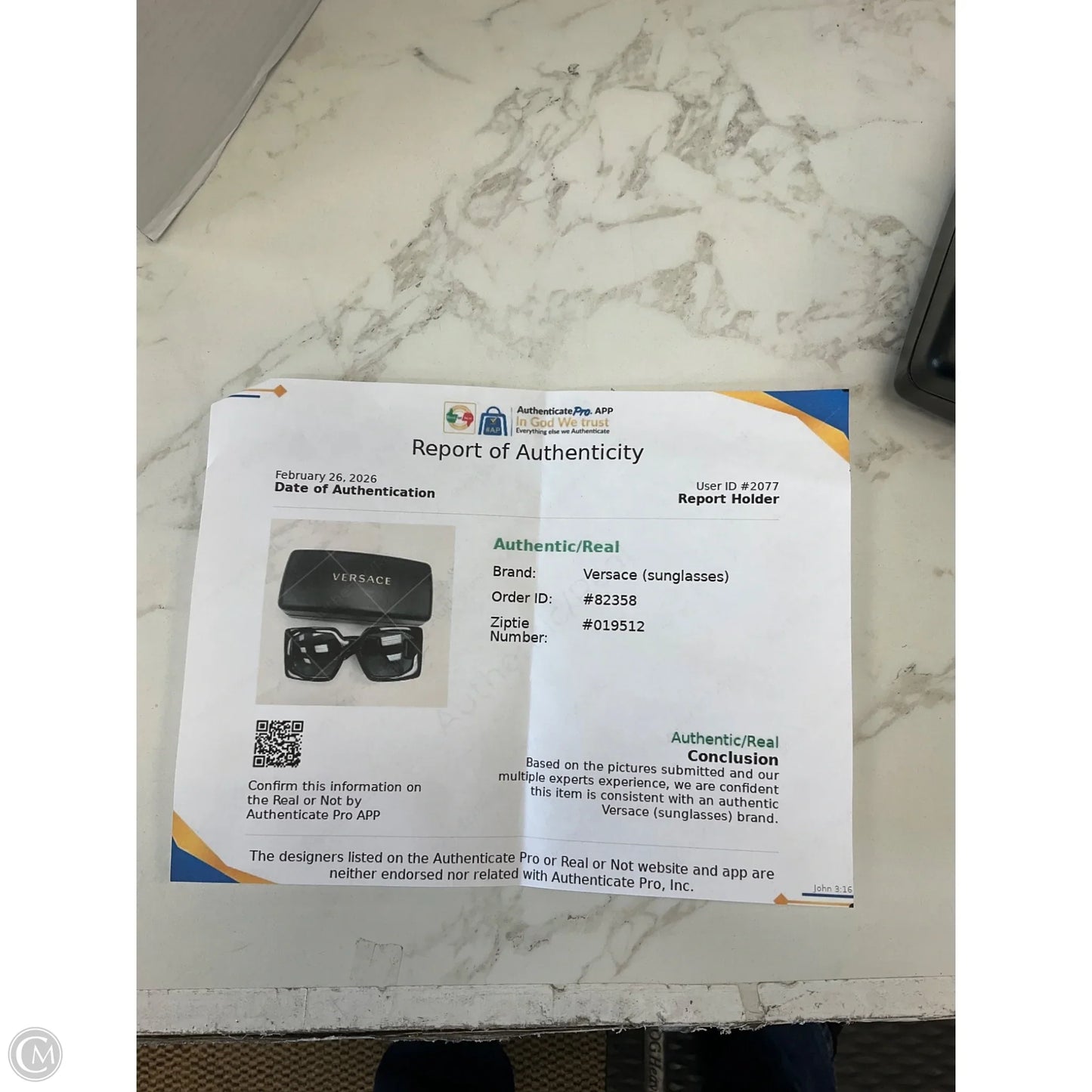 Sunglasses Luxury Designer By Versace