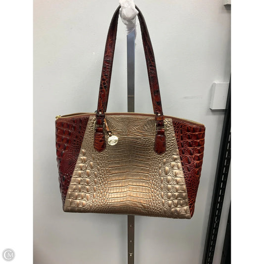 Handbag Designer By Brahmin, Size: Large