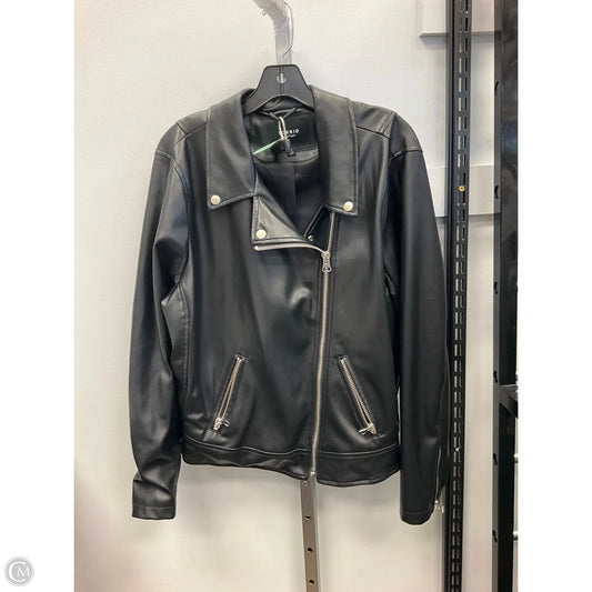 Jacket Moto By Torrid In Black, Size: 3x