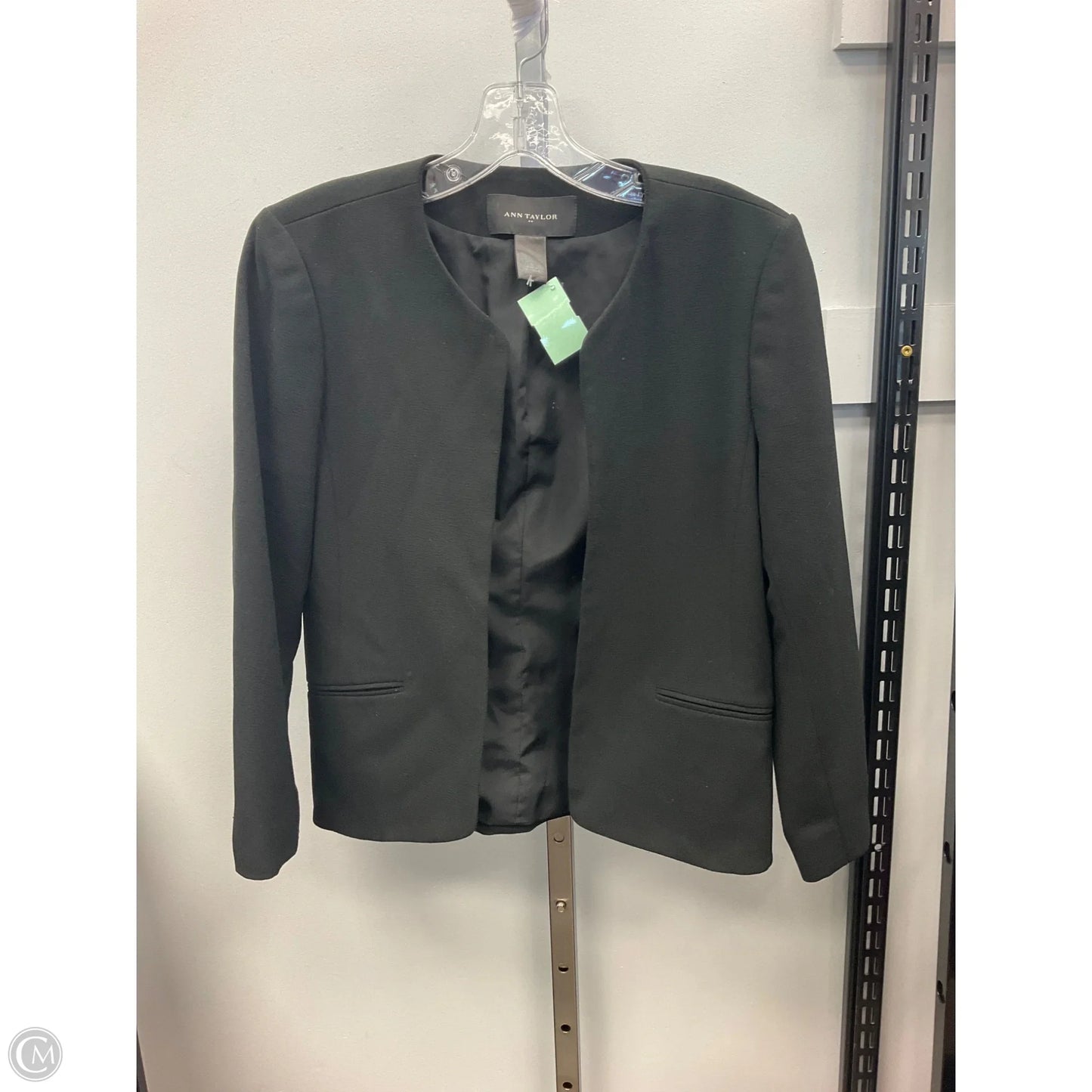 Blazer By Ann Taylor In Black, Size: S