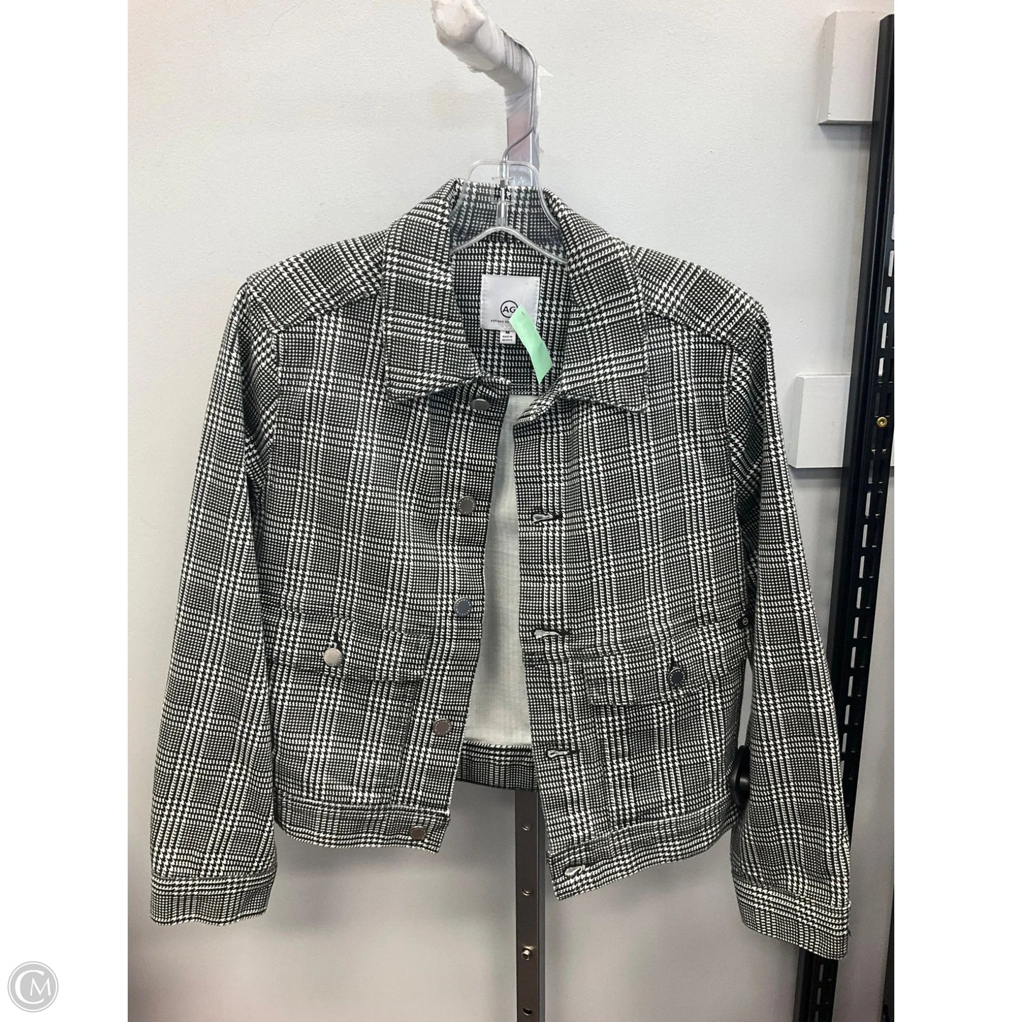 Jacket Other By Adriano Goldschmied In Black & White, Size: M