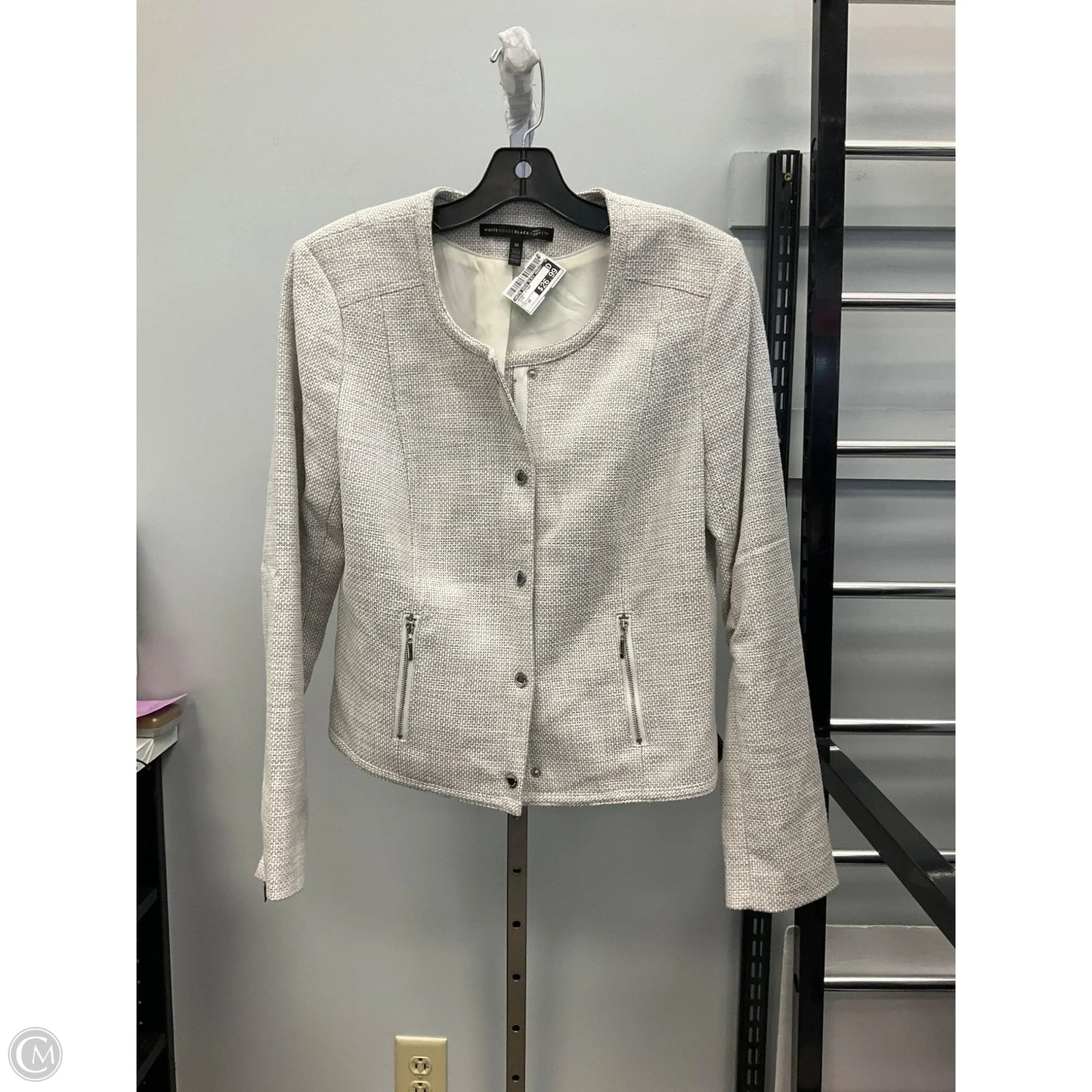Jacket Other By White House Black Market In Taupe, Size: 10