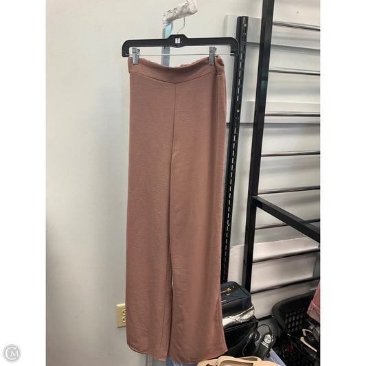 Pants Wide Leg By 21 Saints In Brown, Size: S