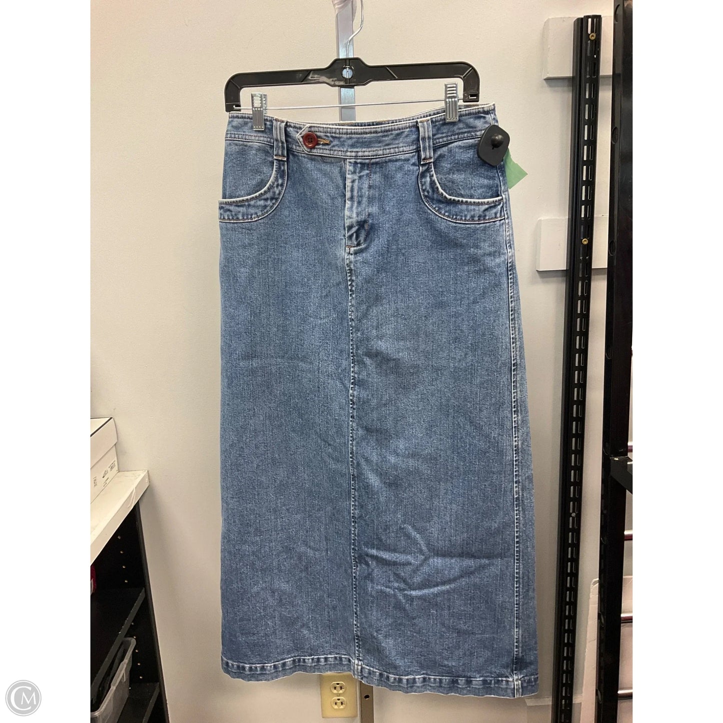 Skirt Maxi By Sonoma In Blue Denim, Size: 6