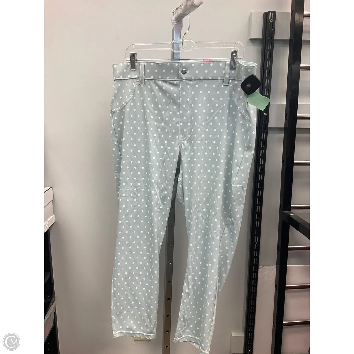 Jeans Jeggings By Hue In Polkadot Pattern, Size: 2x