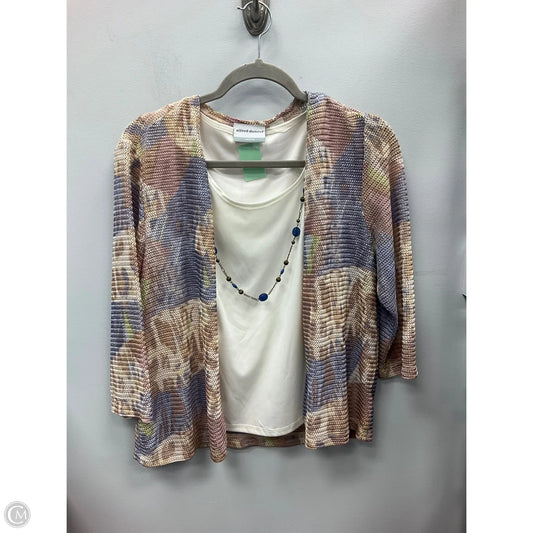 Top 3/4 Sleeve By Alfred Dunner In Multi-colored, Size: Sp