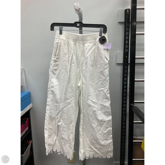 Pants Cropped By Sigrid Olsen In White, Size: M