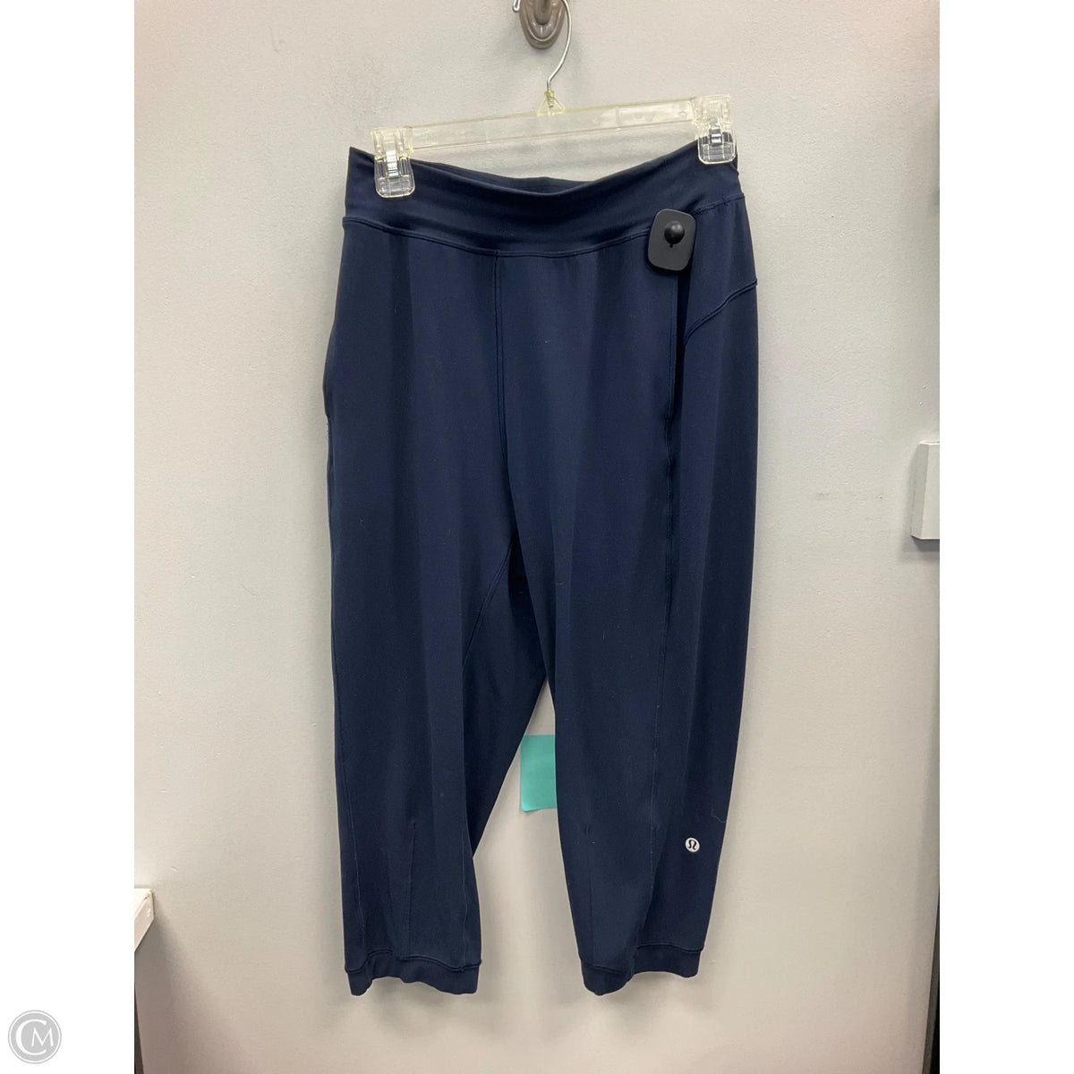 Athletic Capris By Lululemon In Navy, Size: 4