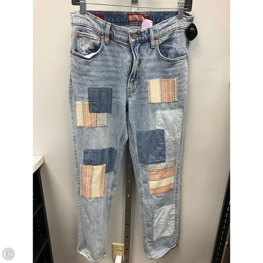 Jeans Straight By Lucky Brand In Blue Denim, Size: 2