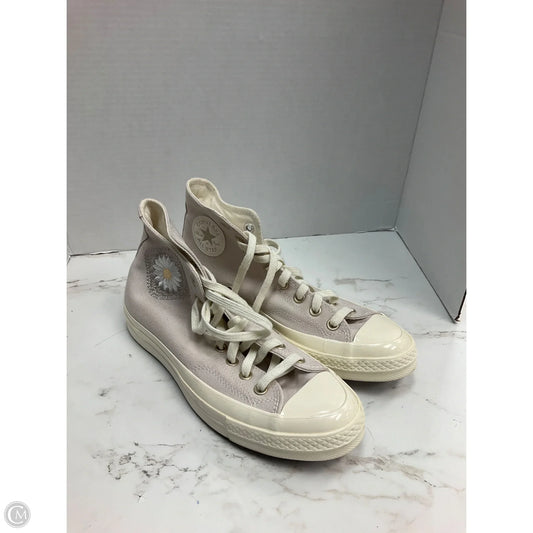 Shoes Sneakers By Converse In Cream, Size: 9.5