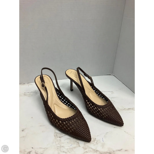 Shoes Heels Kitten By Jessica Simpson In Brown, Size: 10