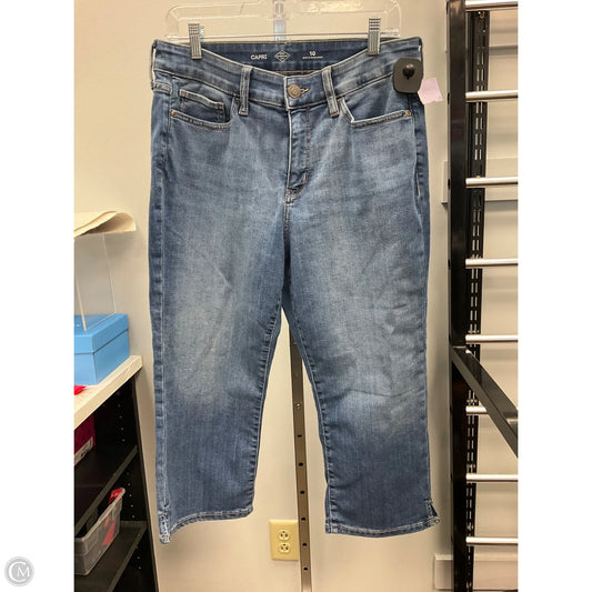 Capris By St Johns Bay In Blue Denim, Size: 10