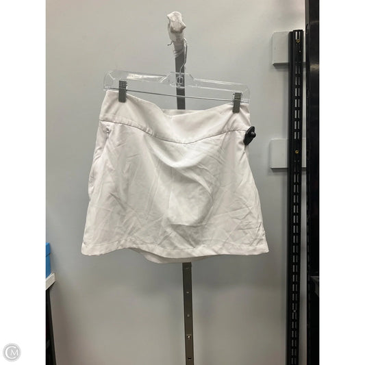 Athletic Skort By Tek Gear In White, Size: M