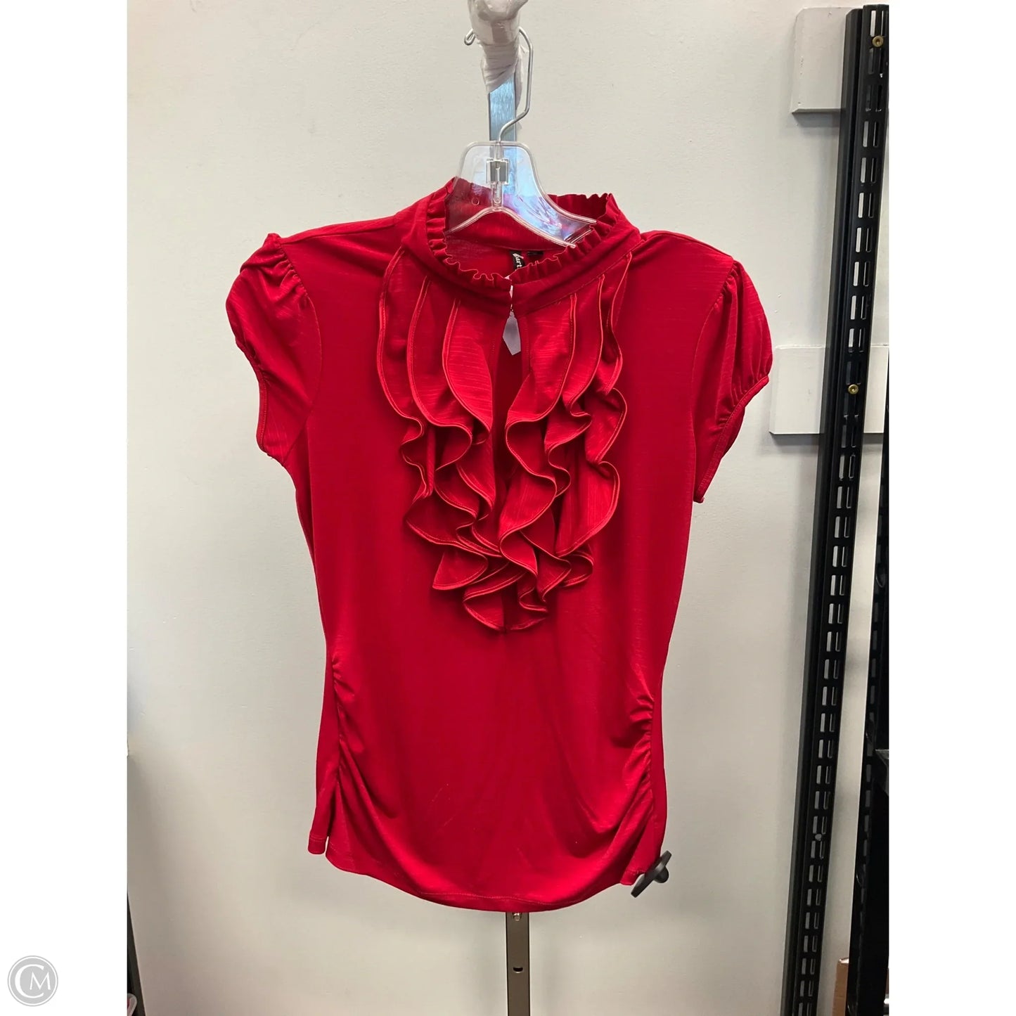 Top Short Sleeve By Heart And Soul In Red, Size: S