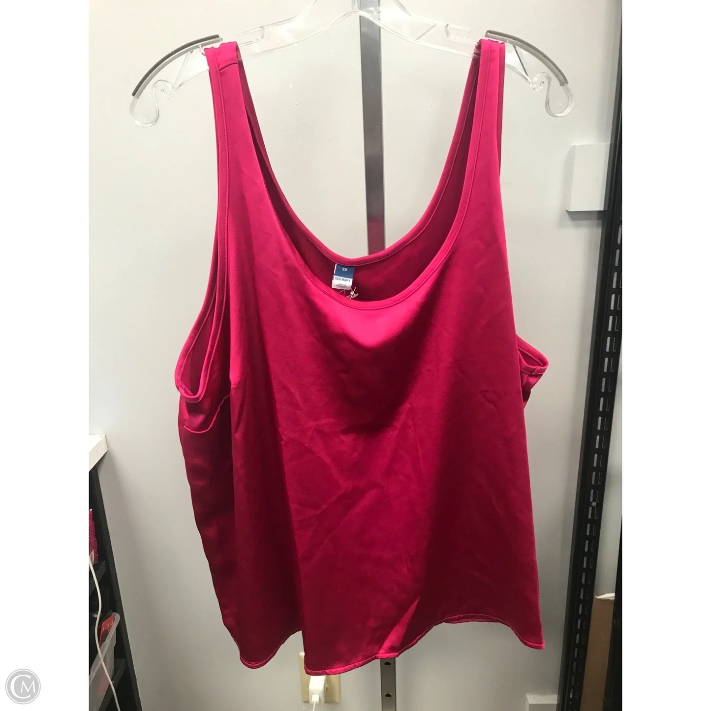 Top Sleeveless By Old Navy In Pink, Size: 2x