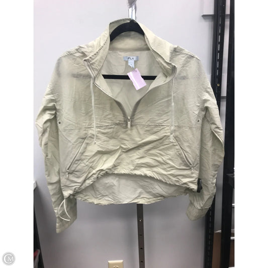 Jacket Windbreaker By Flx In Green, Size: Xs
