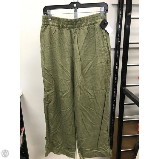 Pants Wide Leg By Old Navy In Green, Size: M