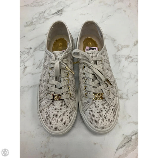 Shoes Sneakers By Michael By Michael Kors In Cream, Size: 6.5