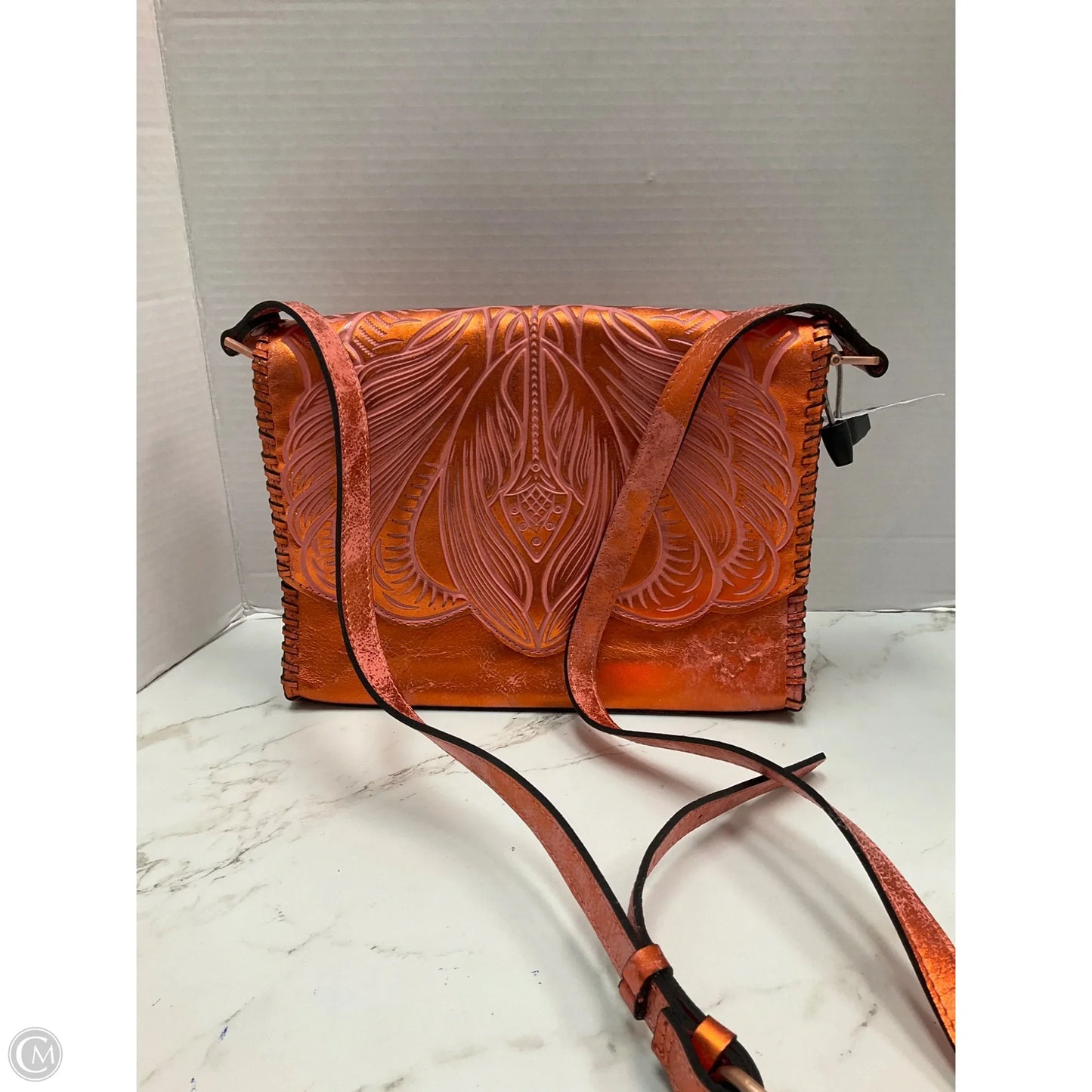 Crossbody Designer By Patricia Nash, Size: Large