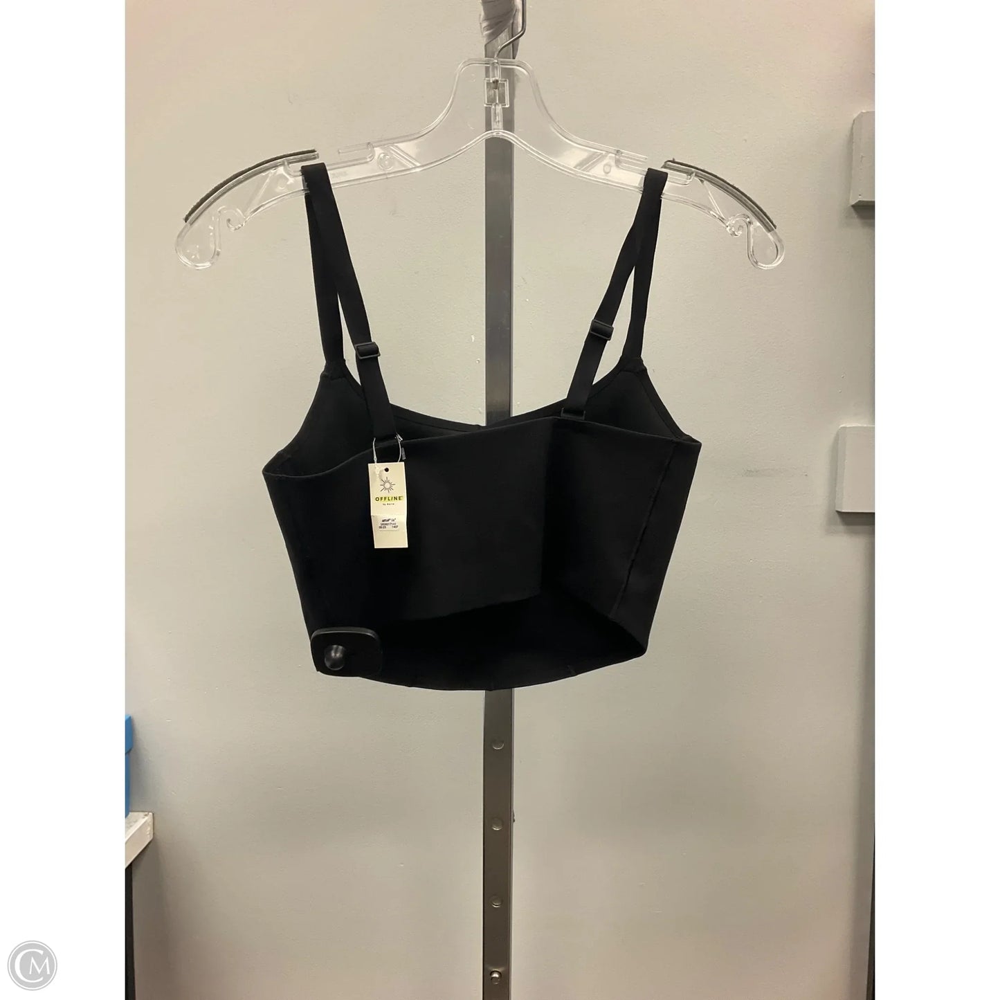 Athletic Bra By Offline In Black, Size: S