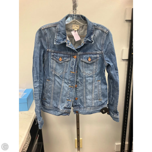 Jacket Denim By J. Crew In Blue Denim, Size: S