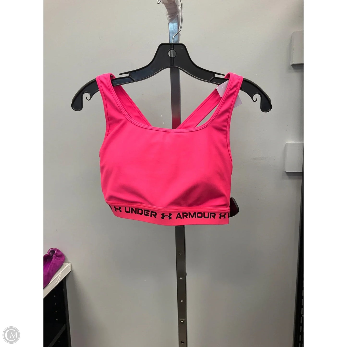 Athletic Bra By Under Armour In Pink, Size: Xl