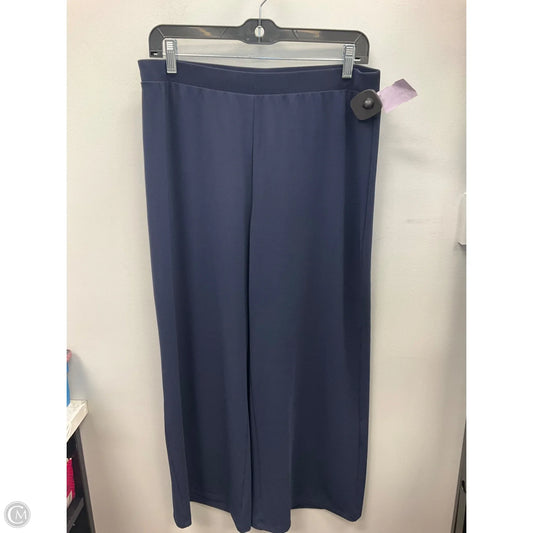 Pants Wide Leg By Chicos In Navy, Size: M