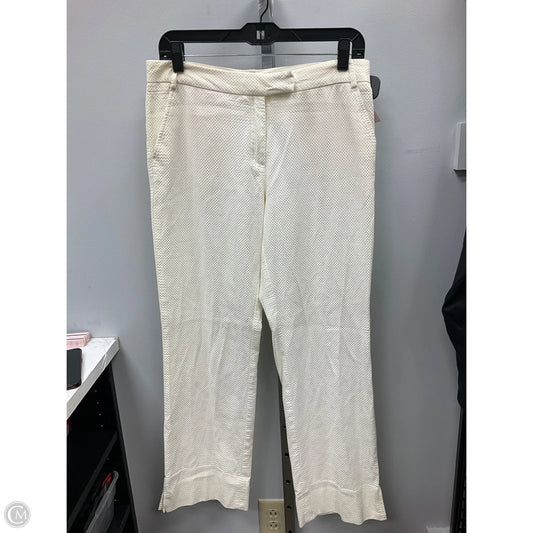 Pants Designer By Lilly Pulitzer In Cream, Size: 8