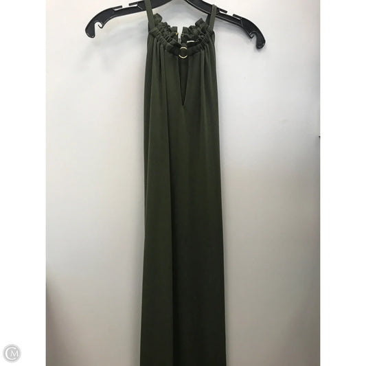 Dress Casual Midi By Michael By Michael Kors In Green, Size: M