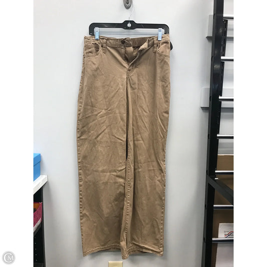 Pants Wide Leg By Celebrity Pink In Brown, Size: M