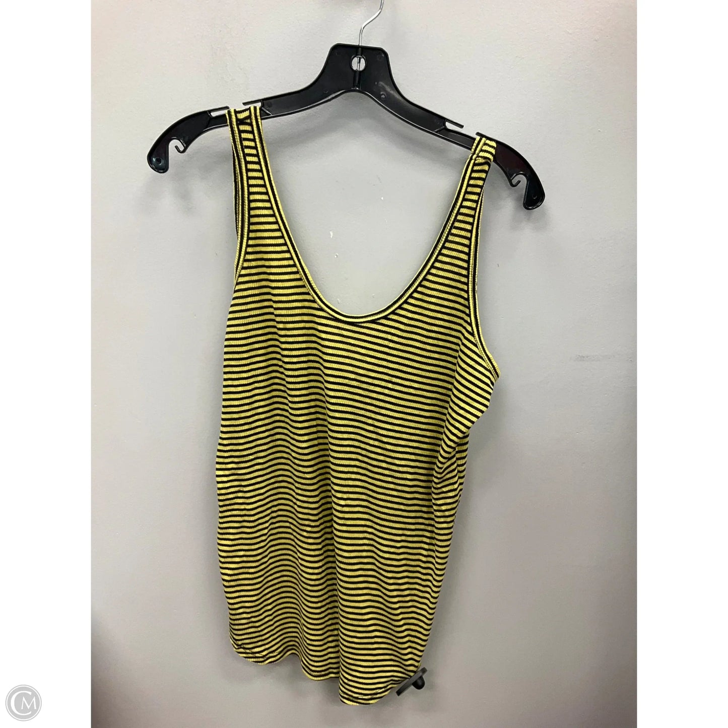Top Sleeveless By Philosophy In Striped Pattern, Size: L