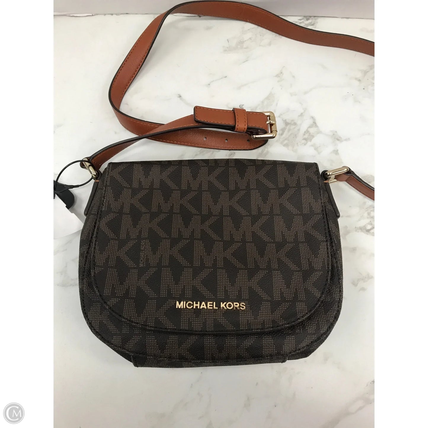 Crossbody Designer By Michael Kors, Size: Large