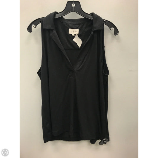 Top Sleeveless By Lou And Grey In Black, Size: M