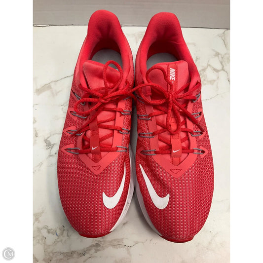 Shoes Athletic By Nike In Coral, Size: 10