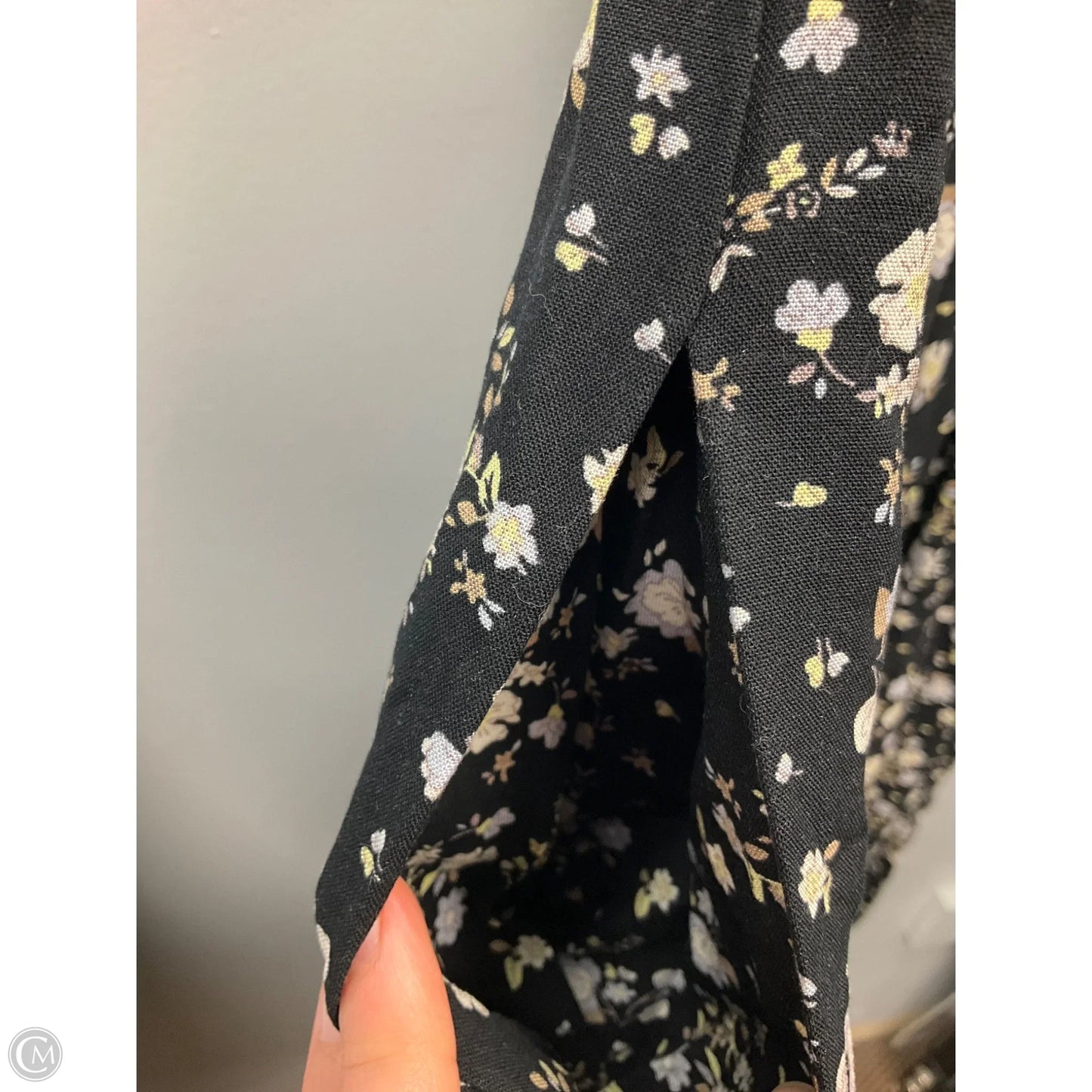 Dress Casual Midi By Clothes Mentor In Floral Print, Size: L
