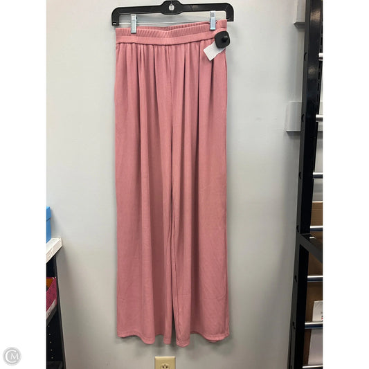 Pants Wide Leg By Btfbm In Pink, Size: S
