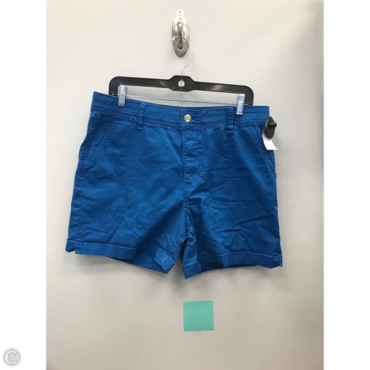 Shorts By Curve Appeal In Blue, Size: 14