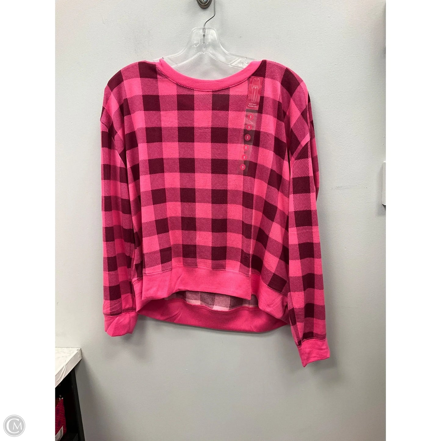 Pajamas 2pc By Clothes Mentor In Plaid Pattern, Size: S
