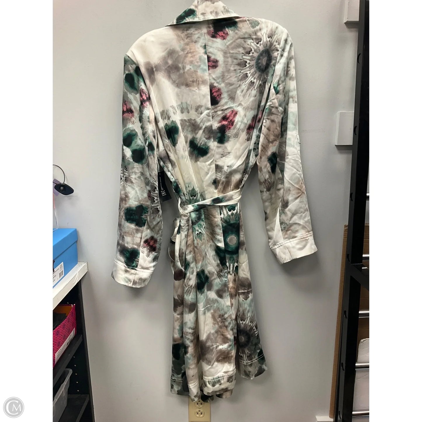 Cardigan By Inc In Tie Dye Print, Size: 0x