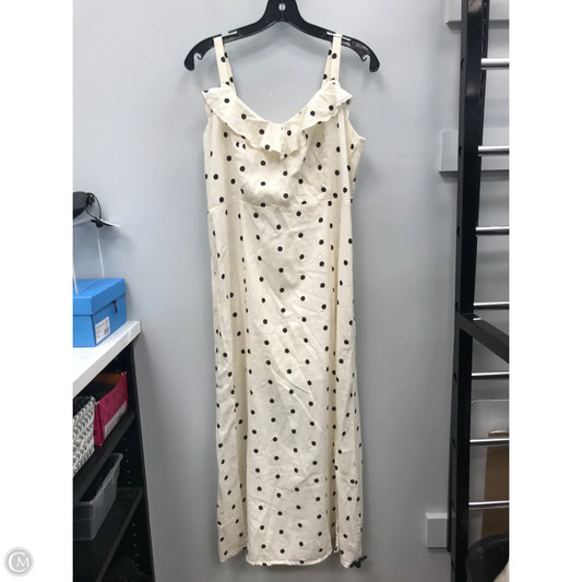 Dress Casual Maxi By Old Navy In Polkadot Pattern, Size: Xl