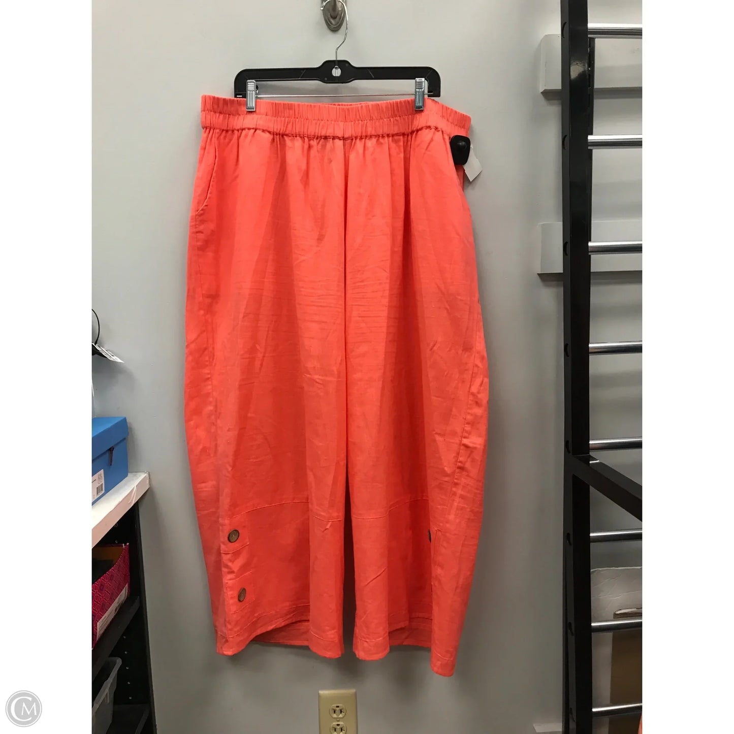 Pants Wide Leg By Ashley Stewart In Coral, Size: 20