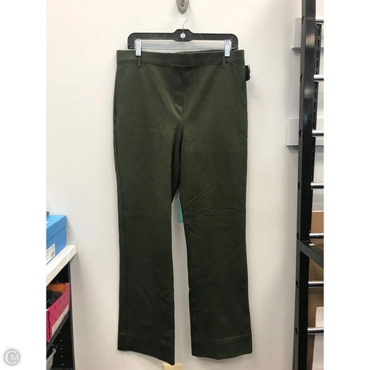Pants Wide Leg By Quince In Green, Size: L