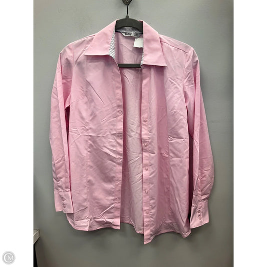 Top Long Sleeve By Clothes Mentor In Pink, Size: S