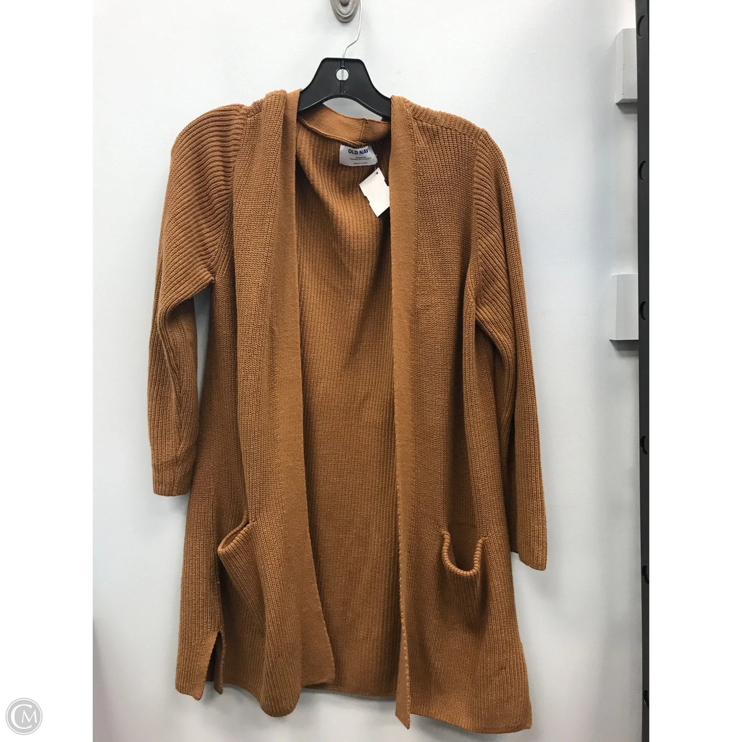 Sweater Cardigan By Old Navy In Brown, Size: Mp