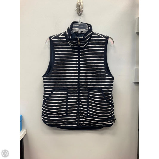 Vest Puffer & Quilted By Clothes Mentor In Striped Pattern, Size: L