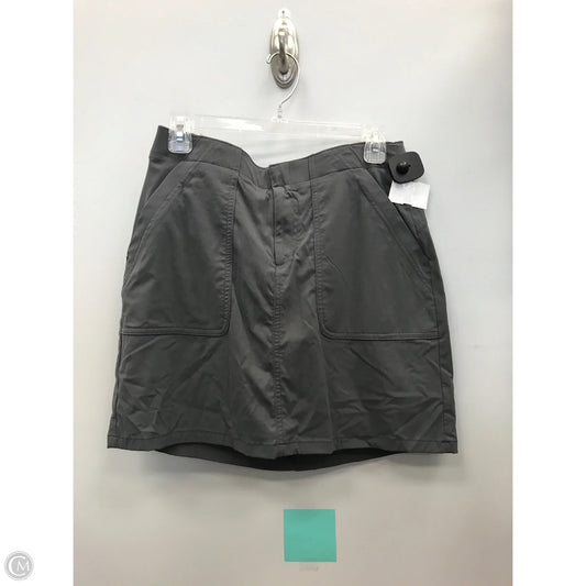 Skort By Eddie Bauer In Grey, Size: 6