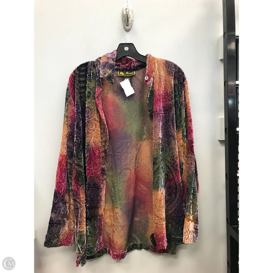 Top Long Sleeve By Clothes Mentor In Multi-colored, Size: L